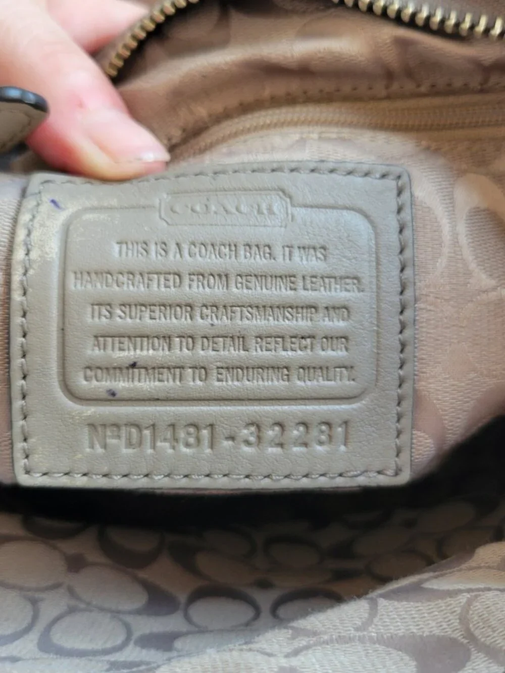 Coach bleecker sport